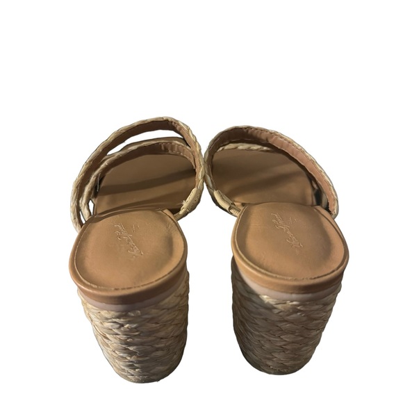 Light natural raffia sandal - Picture 4 of 4